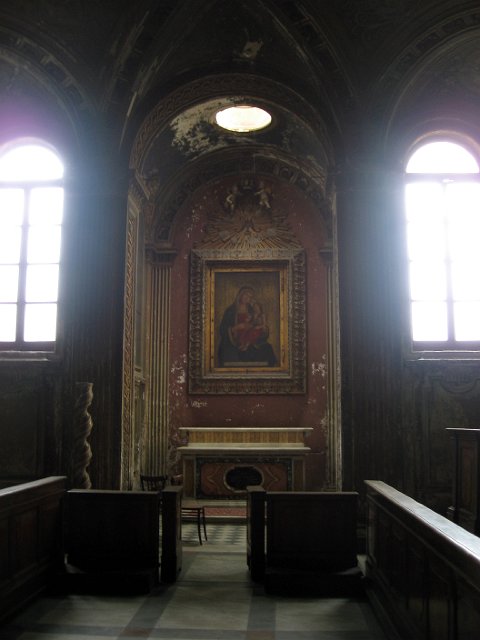 Bocca della Verita (Mouth of Truth) - San Maria in Cosmedin-05.JPG